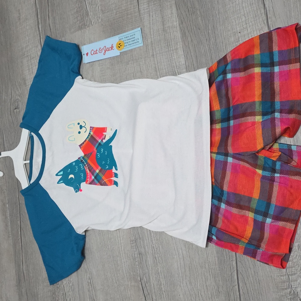 NWT Cat & Jack Kids Pajama Set - Size Medium - Picture 3 of 3